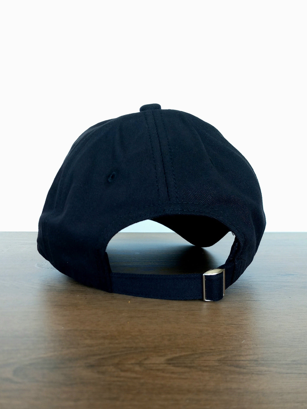 Black custom baseball cap