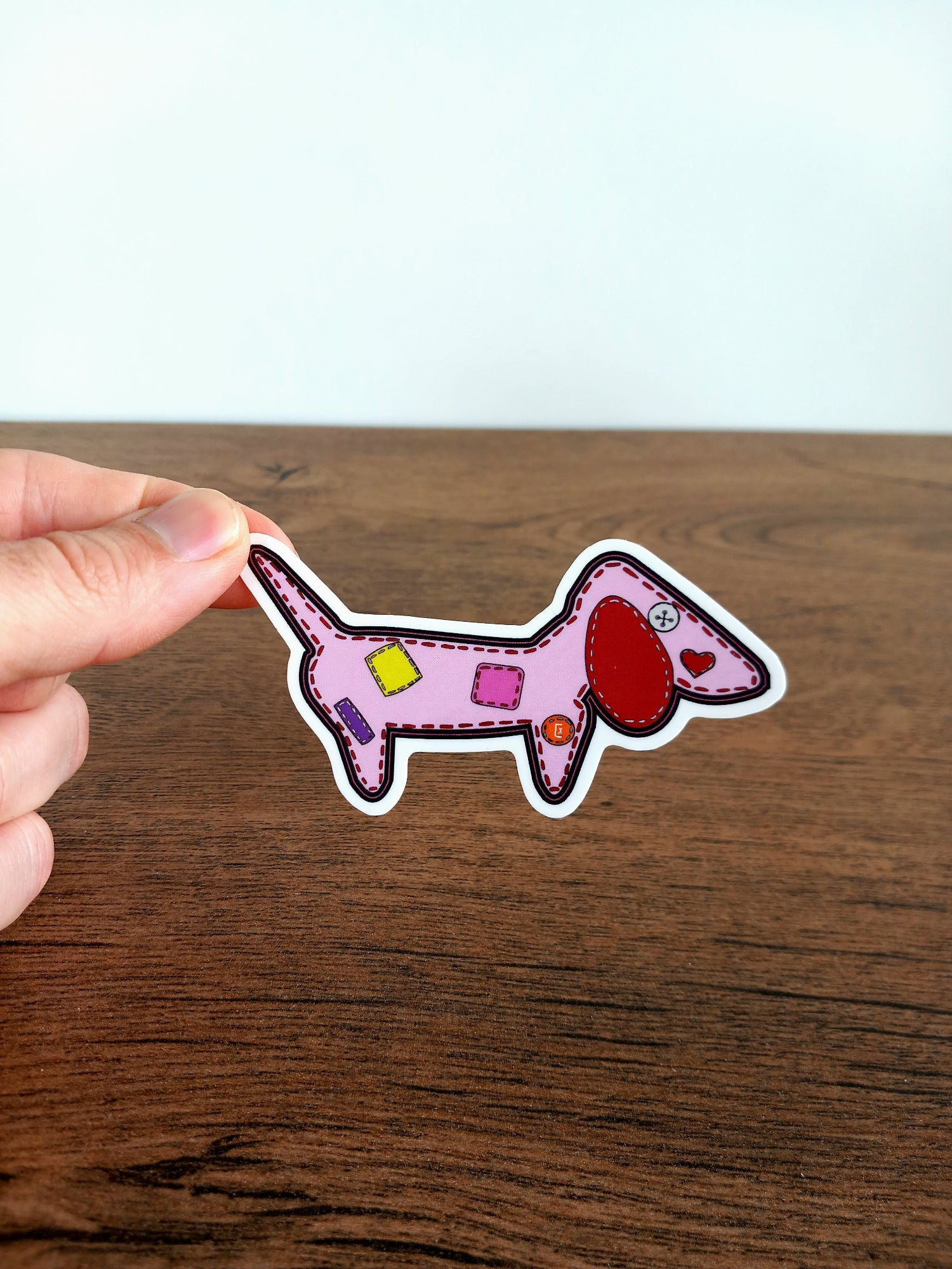 Wiener Dog Temporary Tattoo by KJ