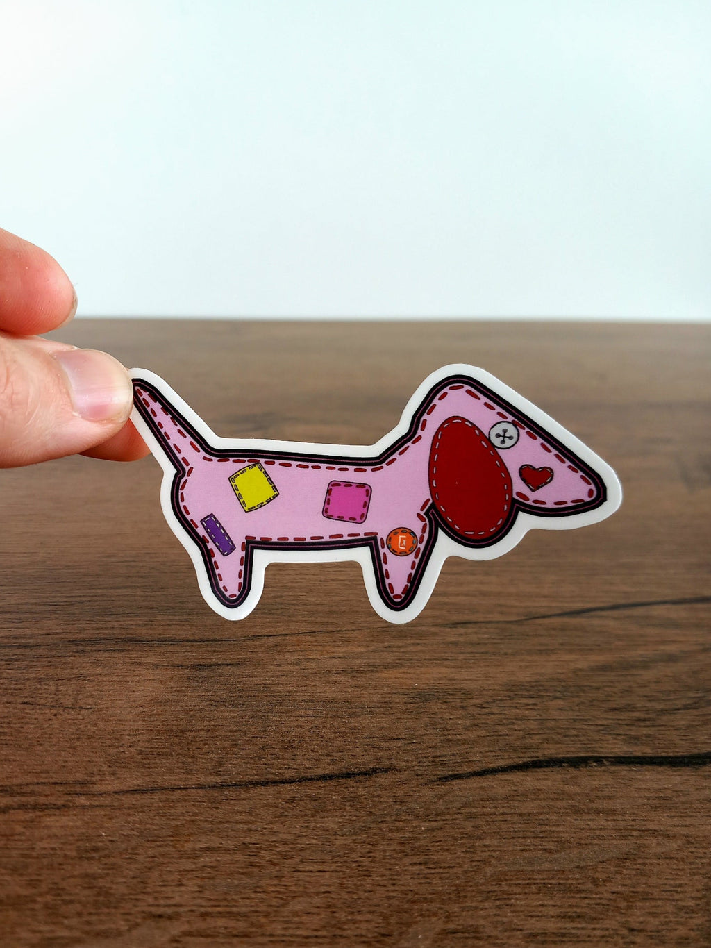 Wiener Dog Temporary Tattoo by KJ